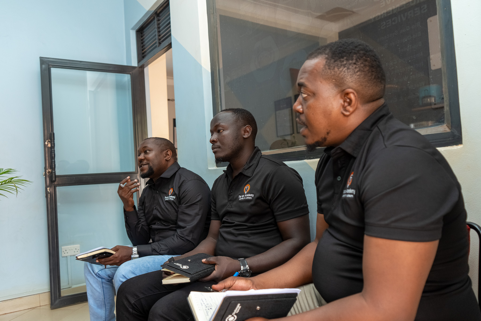 TopUp Academy field work in Uganda